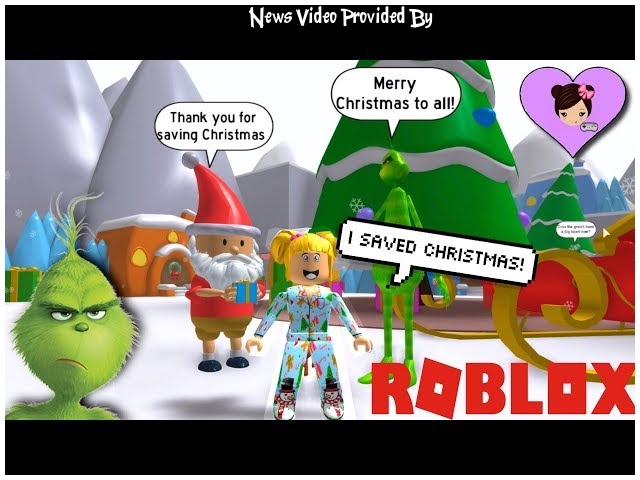 Baby Goldie Saves Christmas Grinch Movie Roblox Obby Bloxburg Roleplay News Related Videos - roblox saving christmas the grinch obby youtube